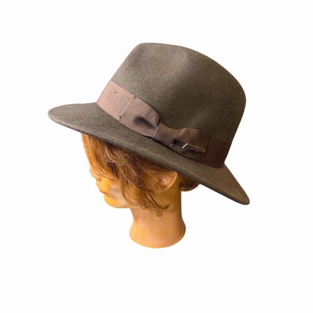 Indiana Jones Fedora Hat Mens XL Brown Crushable Water Repellent Travel